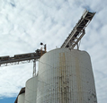 bending failure concrete stave silo wall