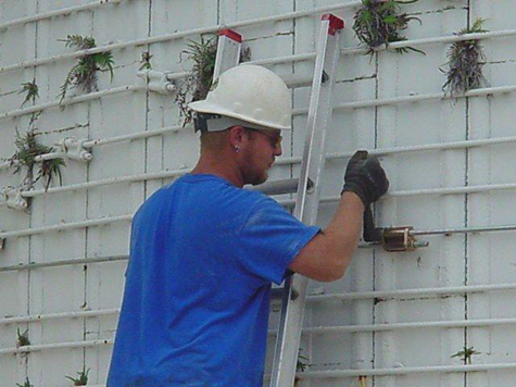 Silo Rehooping