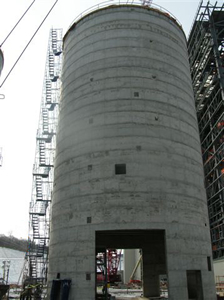 50 ft x 96 ft Fly Ash Silo