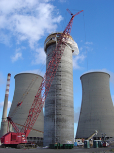 Slipform silo construction