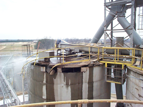 Silo Roof Repair